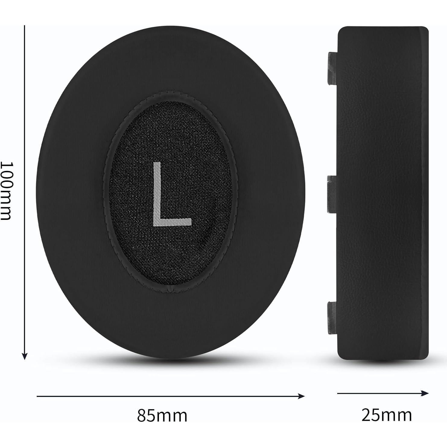 Almohadillas de Repuesto Joghaw para Auriculares Bose NC700 - Gel Refrigerante y Aislamiento Acústico - Negro