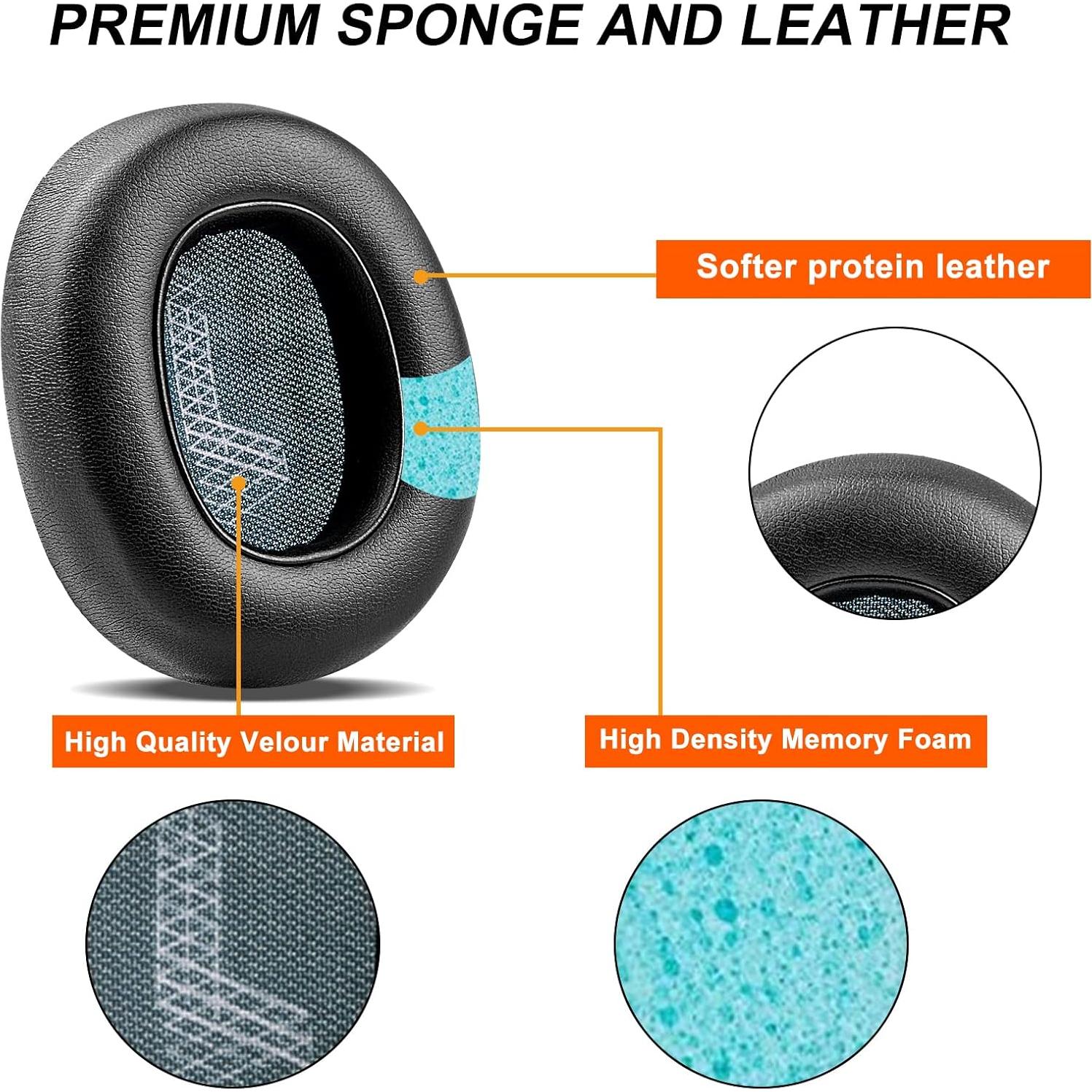 Almohadillas de Reemplazo JBL Live 650/660BTNC - Espuma de Memoria