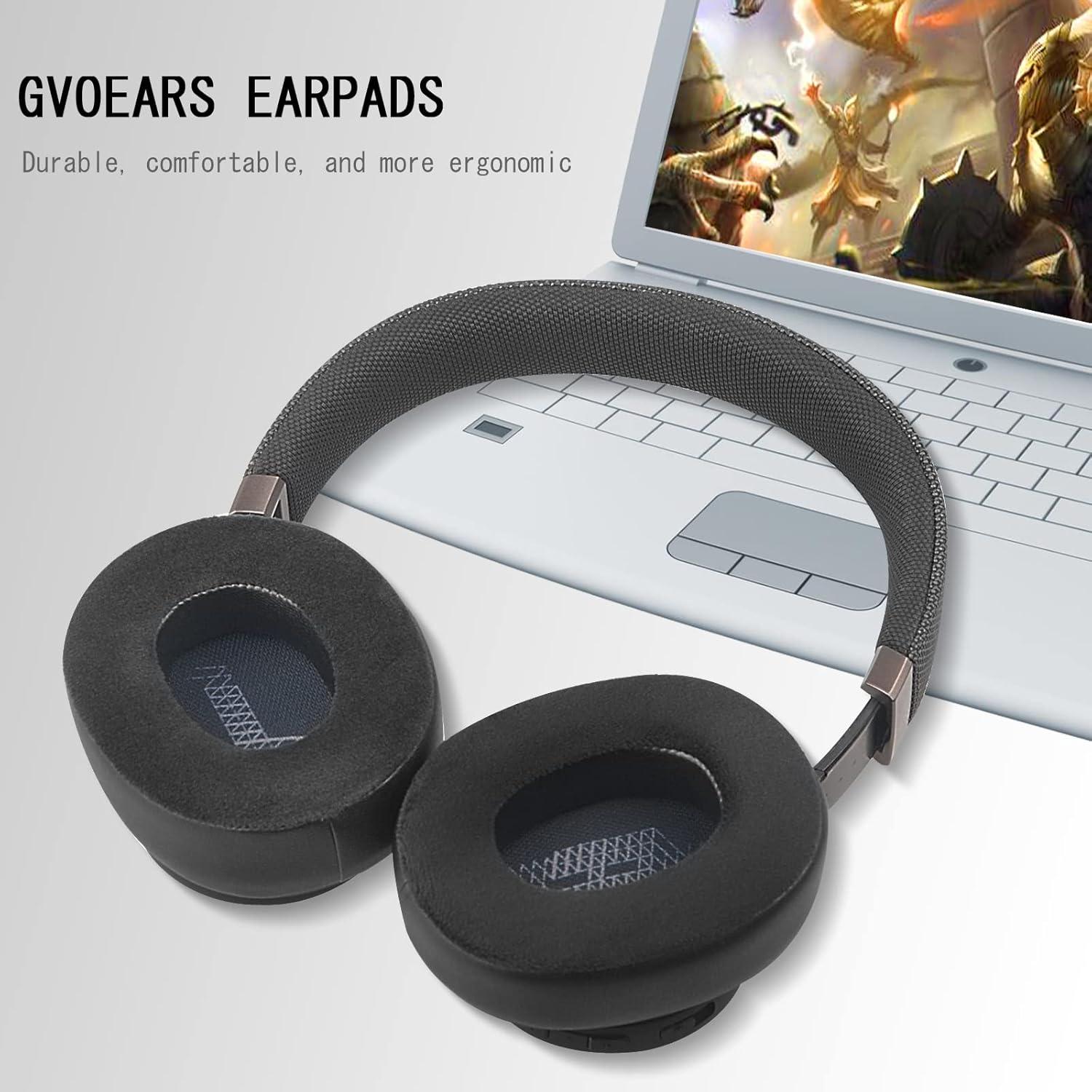 Cojines de Repuesto JBL Live 650/660BTNC E65BTNC - Espuma de Memoria