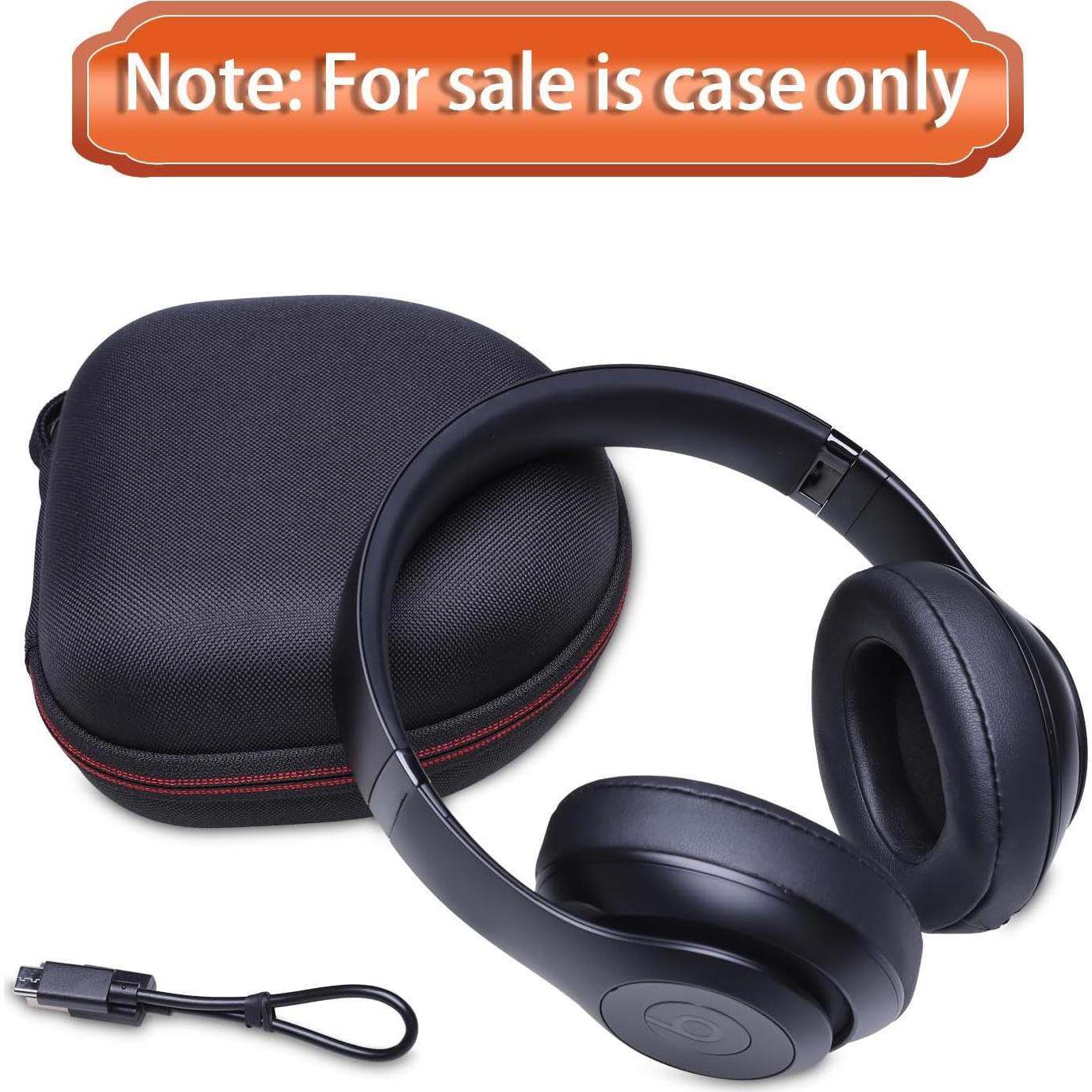 Funda Plegable LTGEM para Auriculares Over-Ear Púrpura
