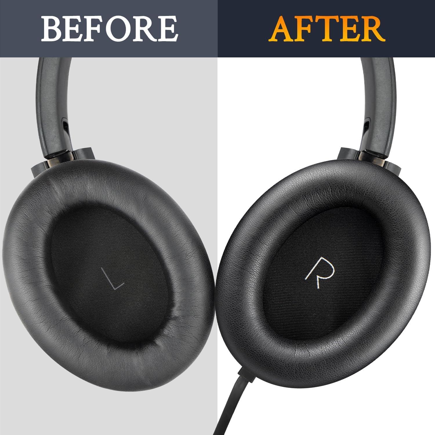 Almohadillas de Repuesto SOULWIT para Auriculares JBL Tour One - Negro