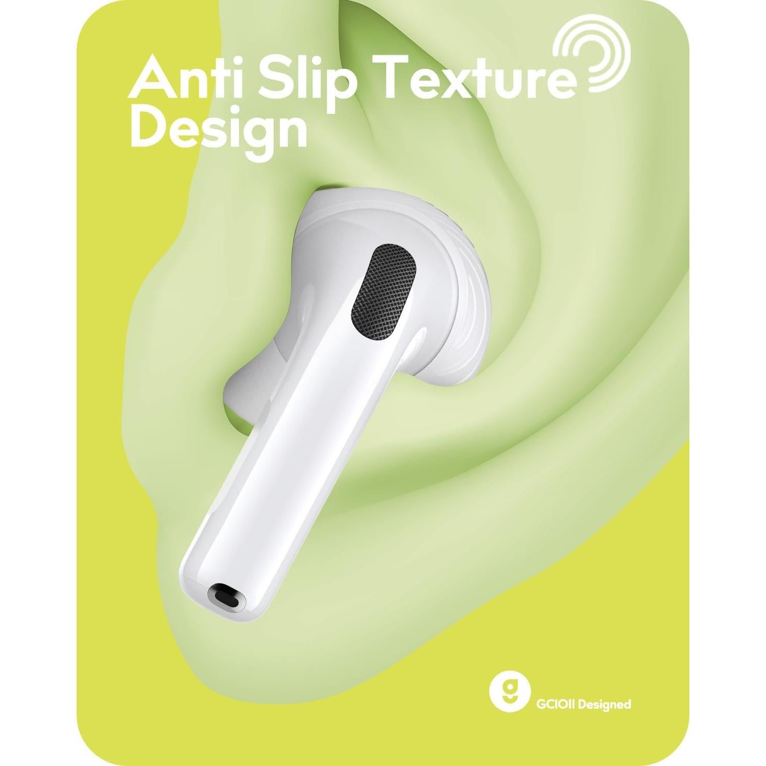 Puntas para Oídos Gcioii 3 Pares Silicona AirPods 4