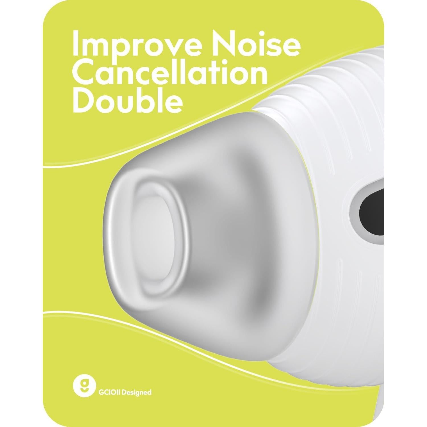 Puntas para Oídos Gcioii 3 Pares Silicona AirPods 4