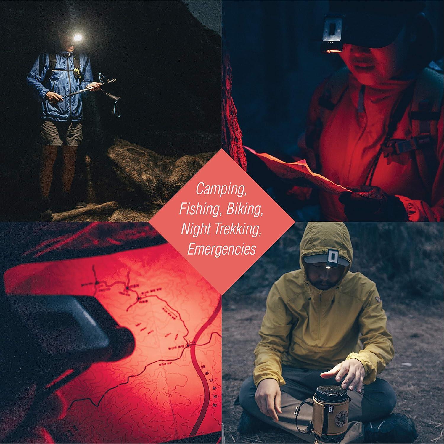 Linterna Frontal Recargable Claymore Capon 65A+ Tan 230 Lúmenes