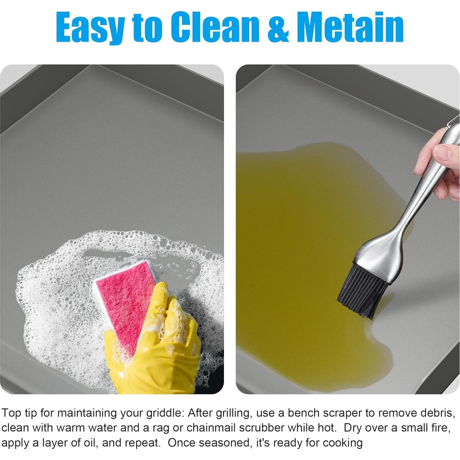 Plancha Profesional Camp Chef 14x16" Acero Aleado con Bolsa