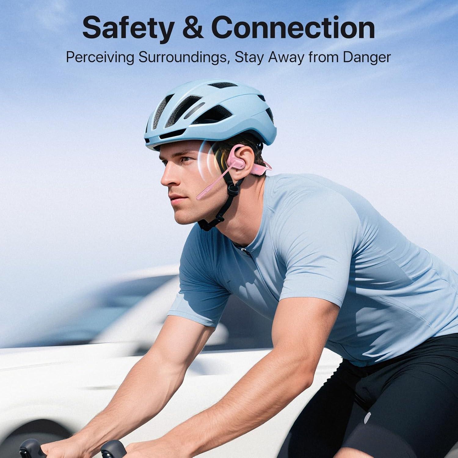 Auriculares Bluetooth 5.4 CPTEA G3 con micrófono y cancelación de ruido