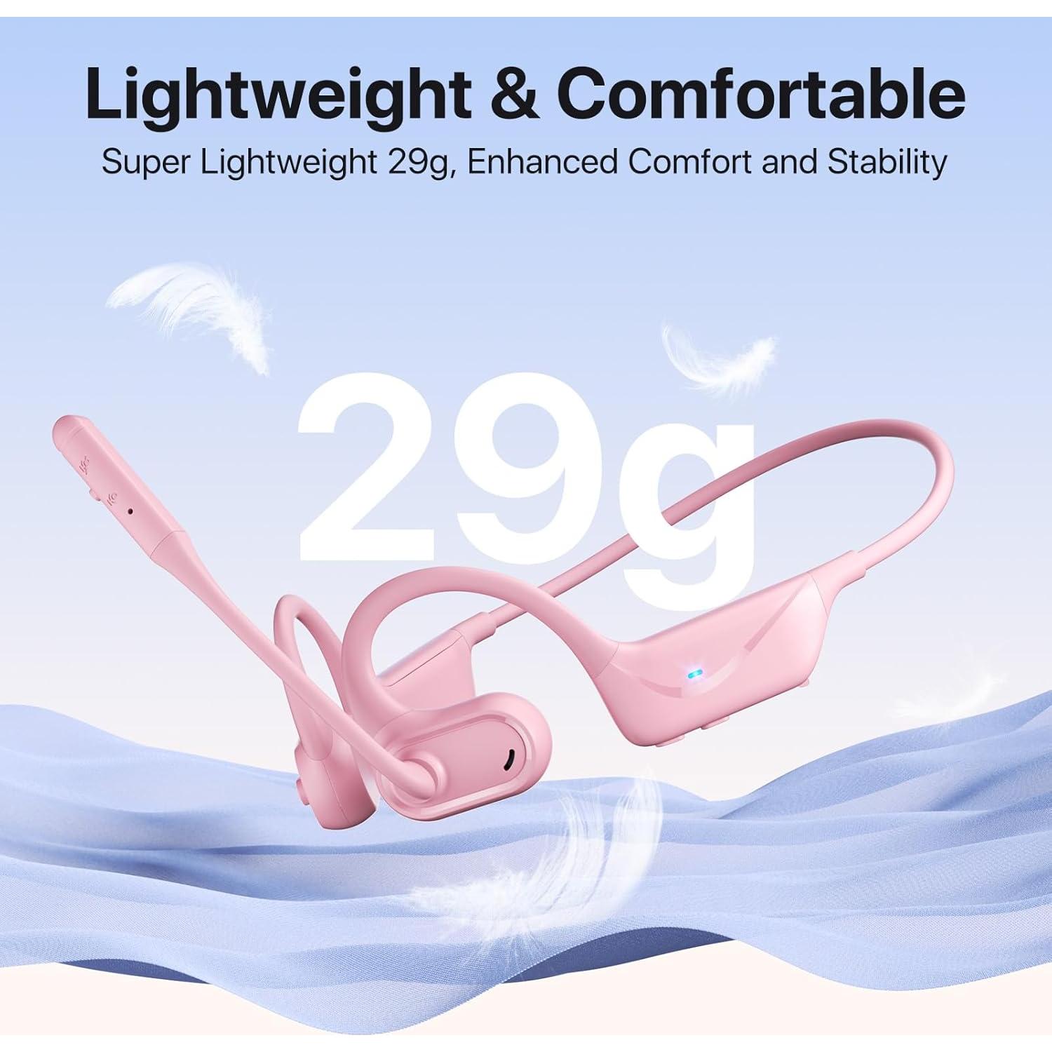 Auriculares Bluetooth 5.4 CPTEA G3 con micrófono y cancelación de ruido