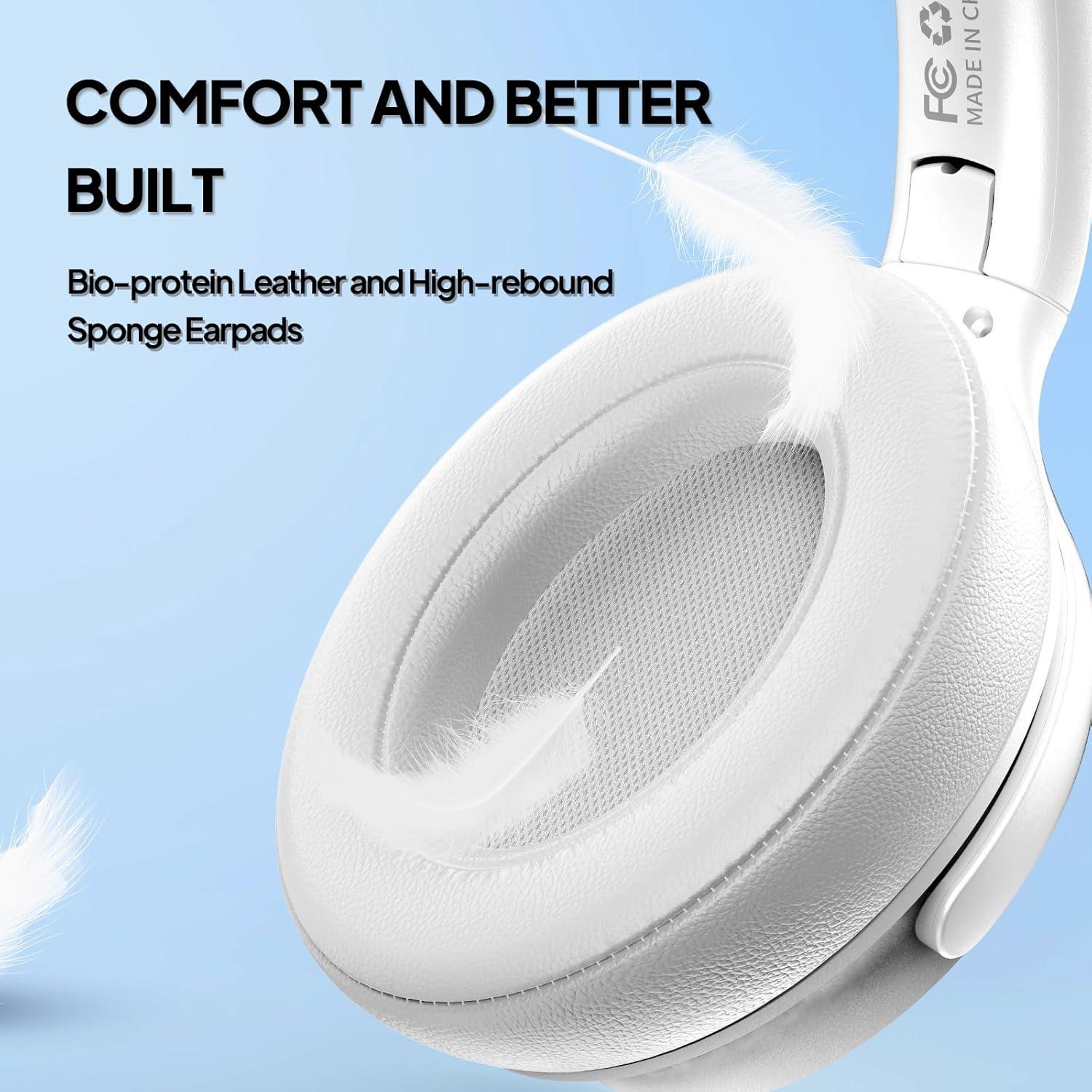 Auriculares con cable ADOOPE AD1000 Tipo C, sonido Hi-Fi, blanco