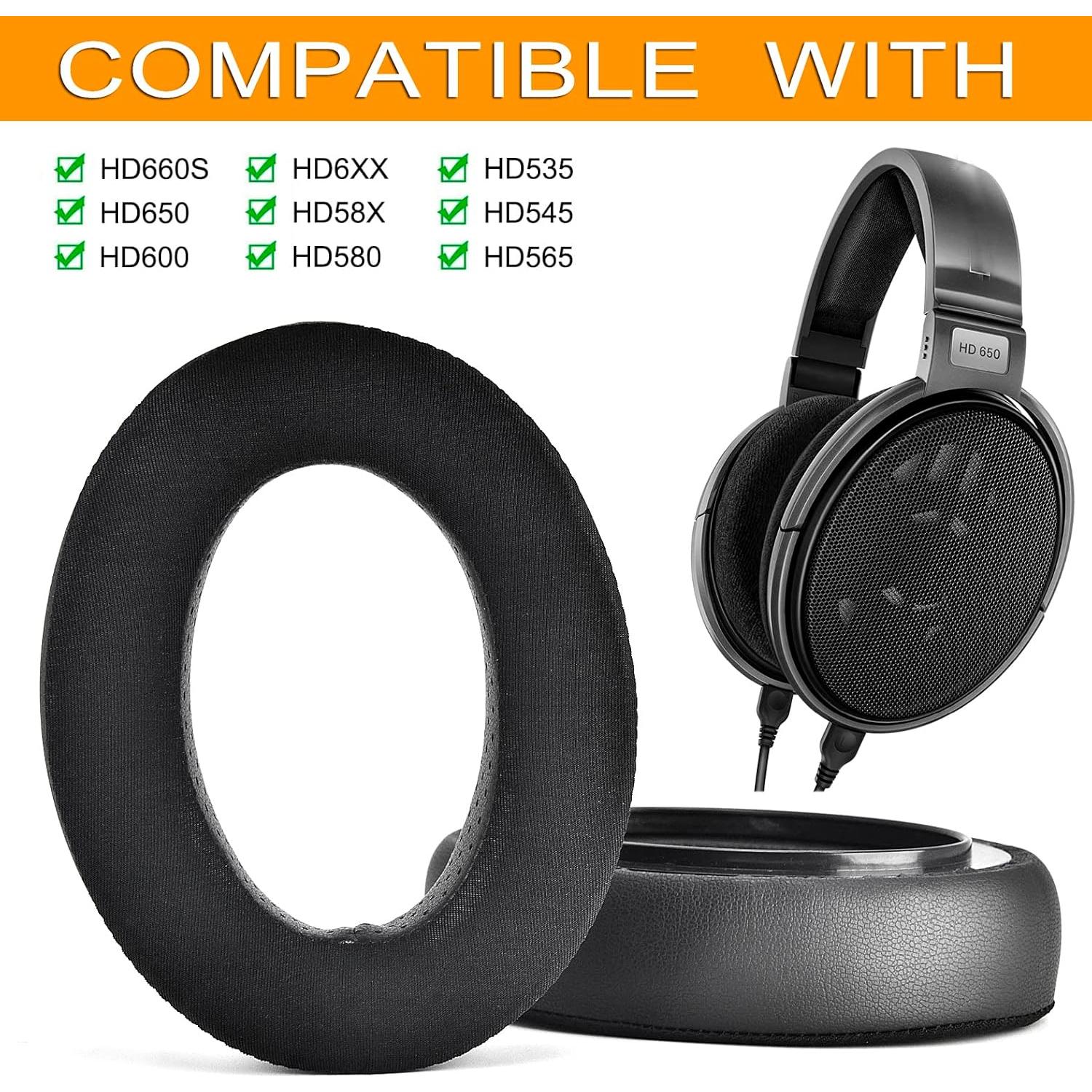 Almohadillas de Gel Refrigerante Defean para Sennheiser HD650 HD660 HD600