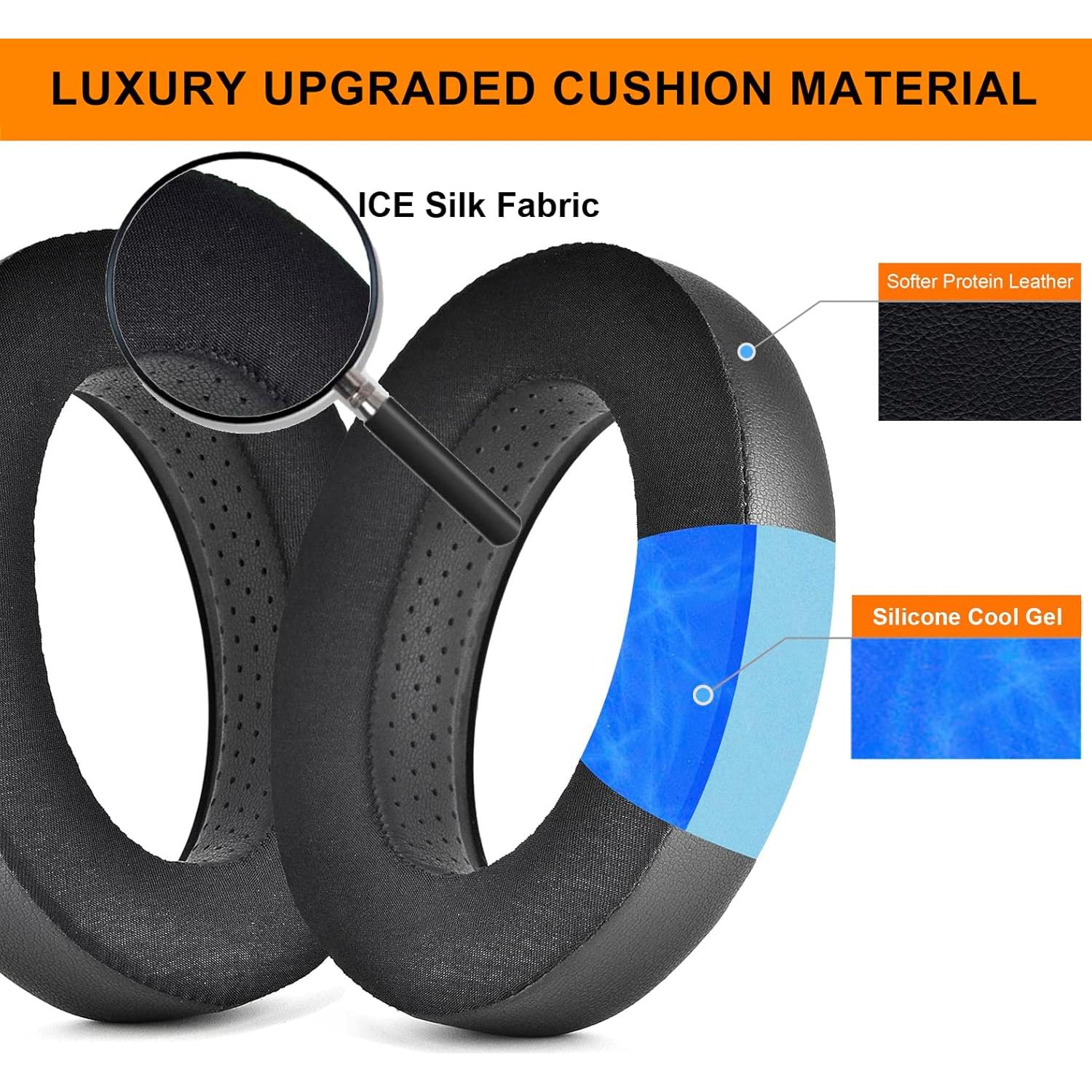 Almohadillas de Gel Refrigerante Defean para Sennheiser HD650 HD660 HD600