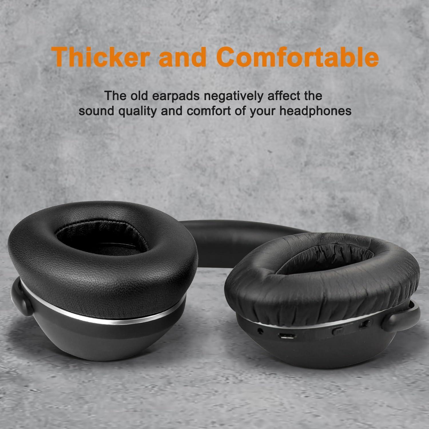 Almohadillas de Piel de Cordero SOULWIT para Sennheiser PXC550