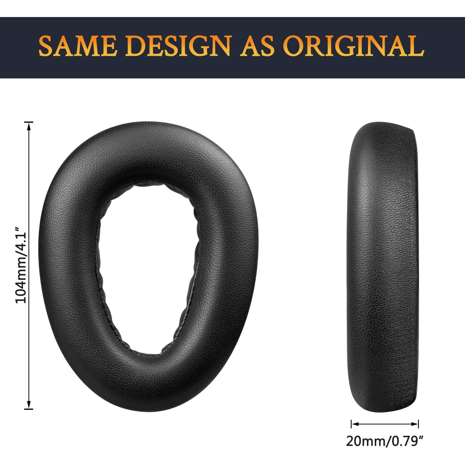 Almohadillas de Piel de Cordero SOULWIT para Sennheiser PXC550