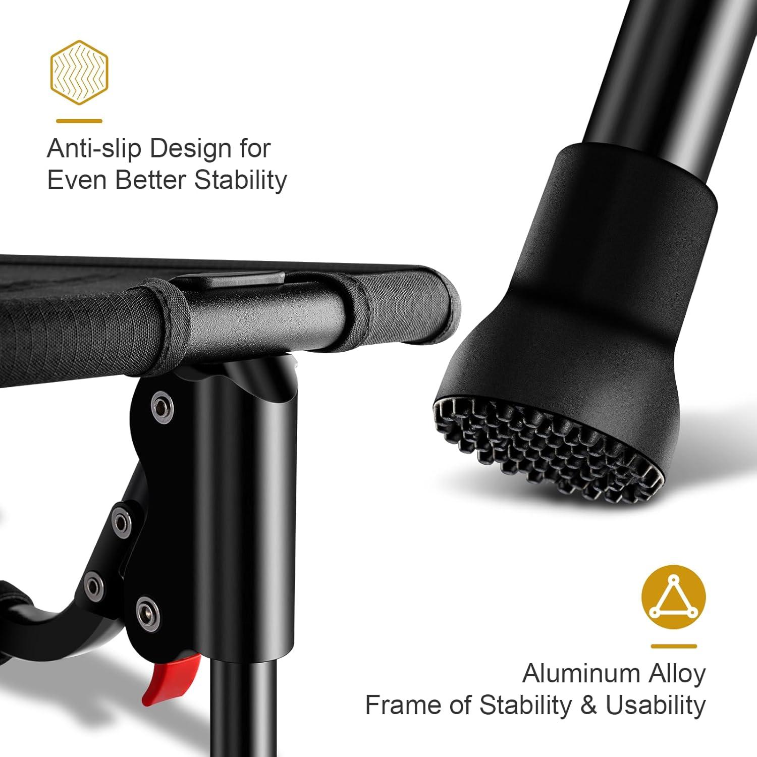 Cama Elevada para Perros OneTigris Mediana Negra, Antideslizante