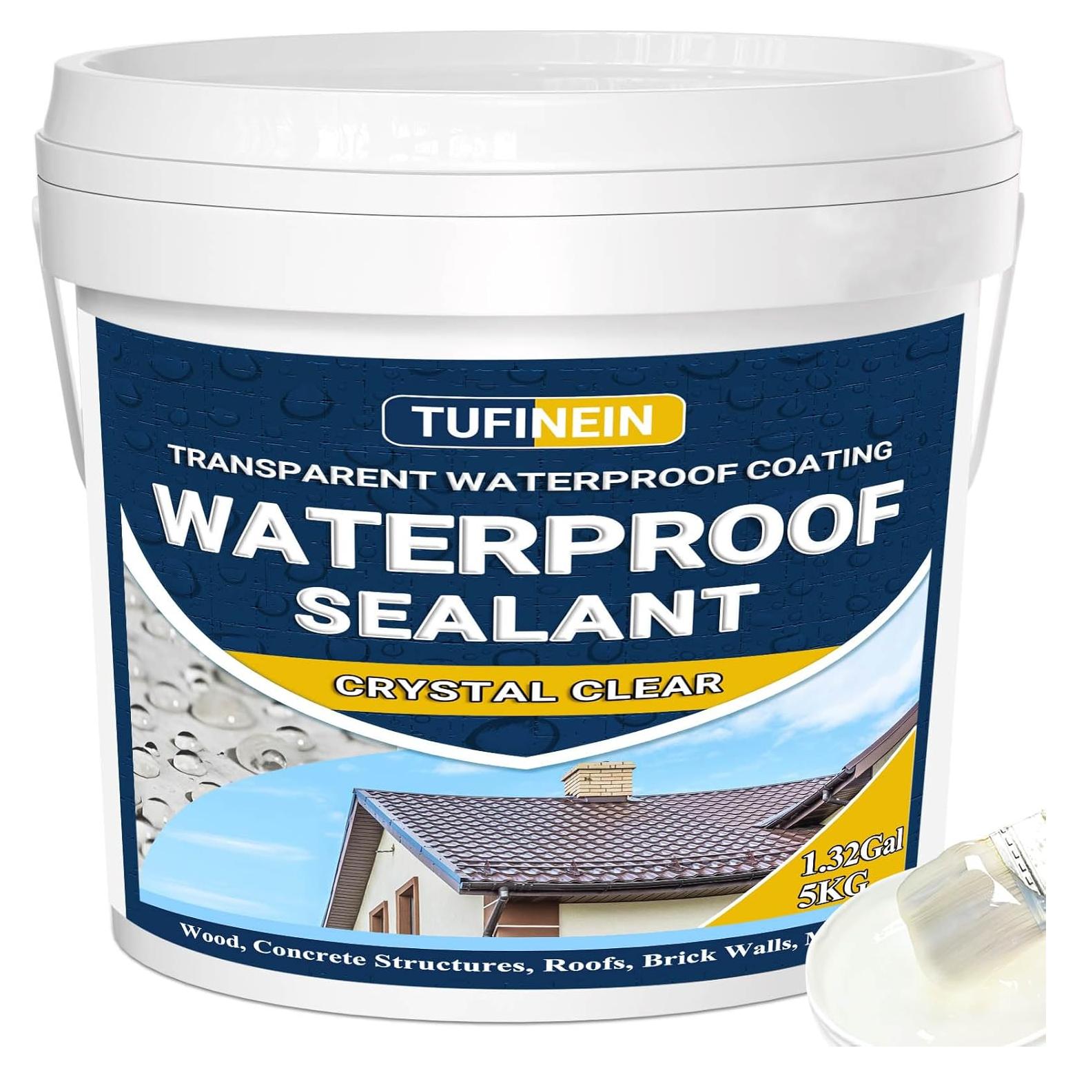 Sellador Impermeable Transparente TUFINEIN 5 Litros Agua