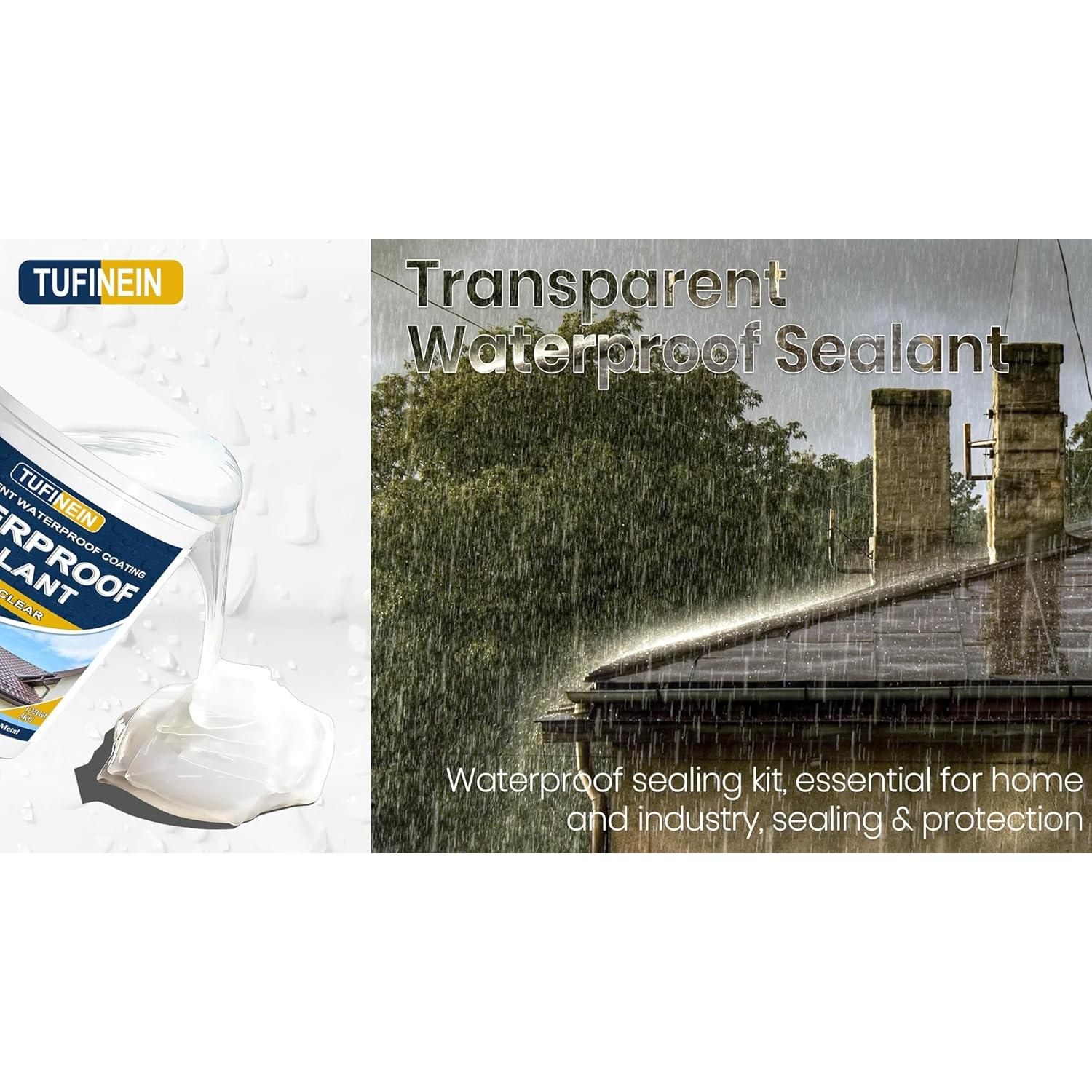 Sellador Impermeable Transparente TUFINEIN 5 Litros Agua