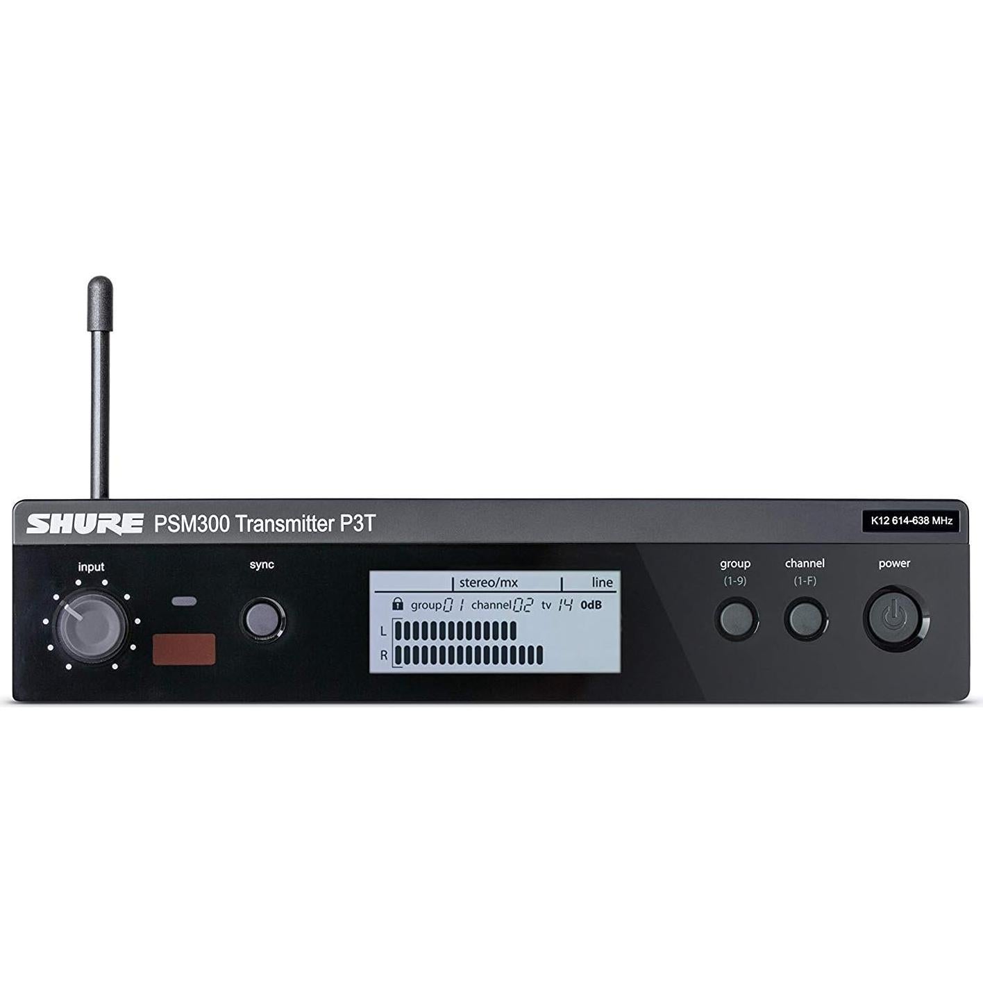 Sistema Inalámbrico de Monitoreo In Ear Shure PSM300 Doble