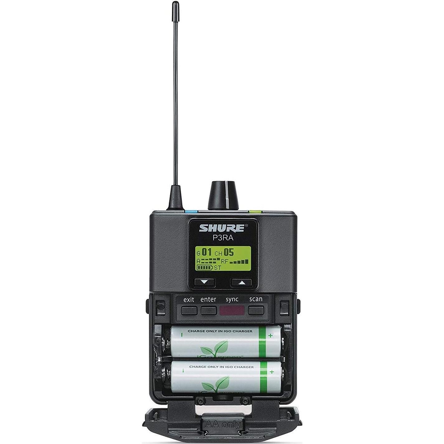 Sistema Inalámbrico de Monitoreo In Ear Shure PSM300 Doble