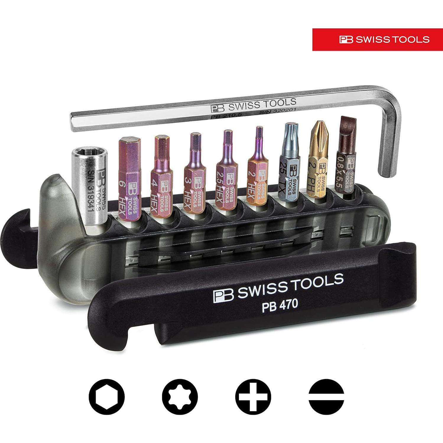 Multiherramienta para Bicicleta PB Swiss Tools 11 en 1 Negra