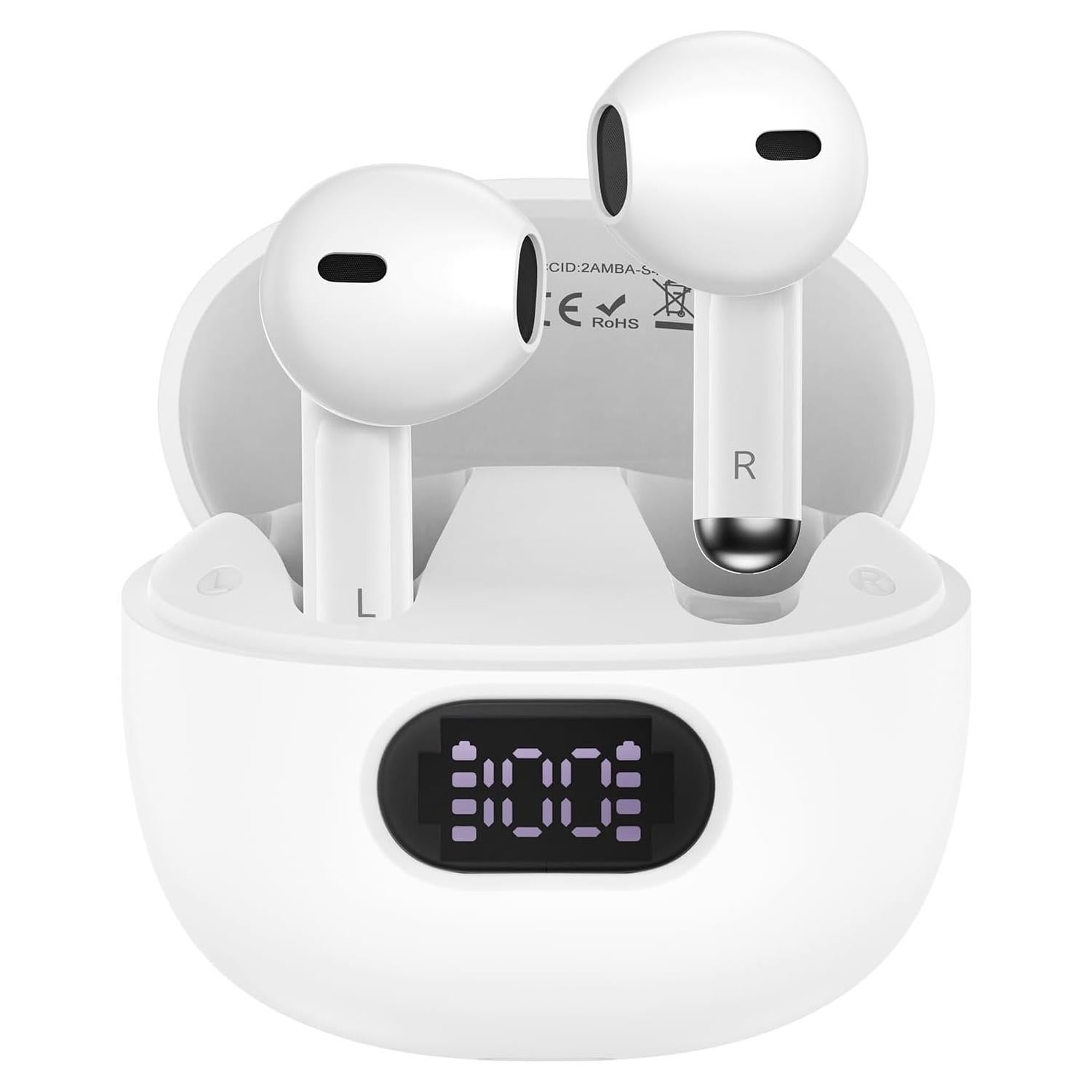 Auriculares Inalámbricos Bluetooth 5.3 S53 con 60H Batería