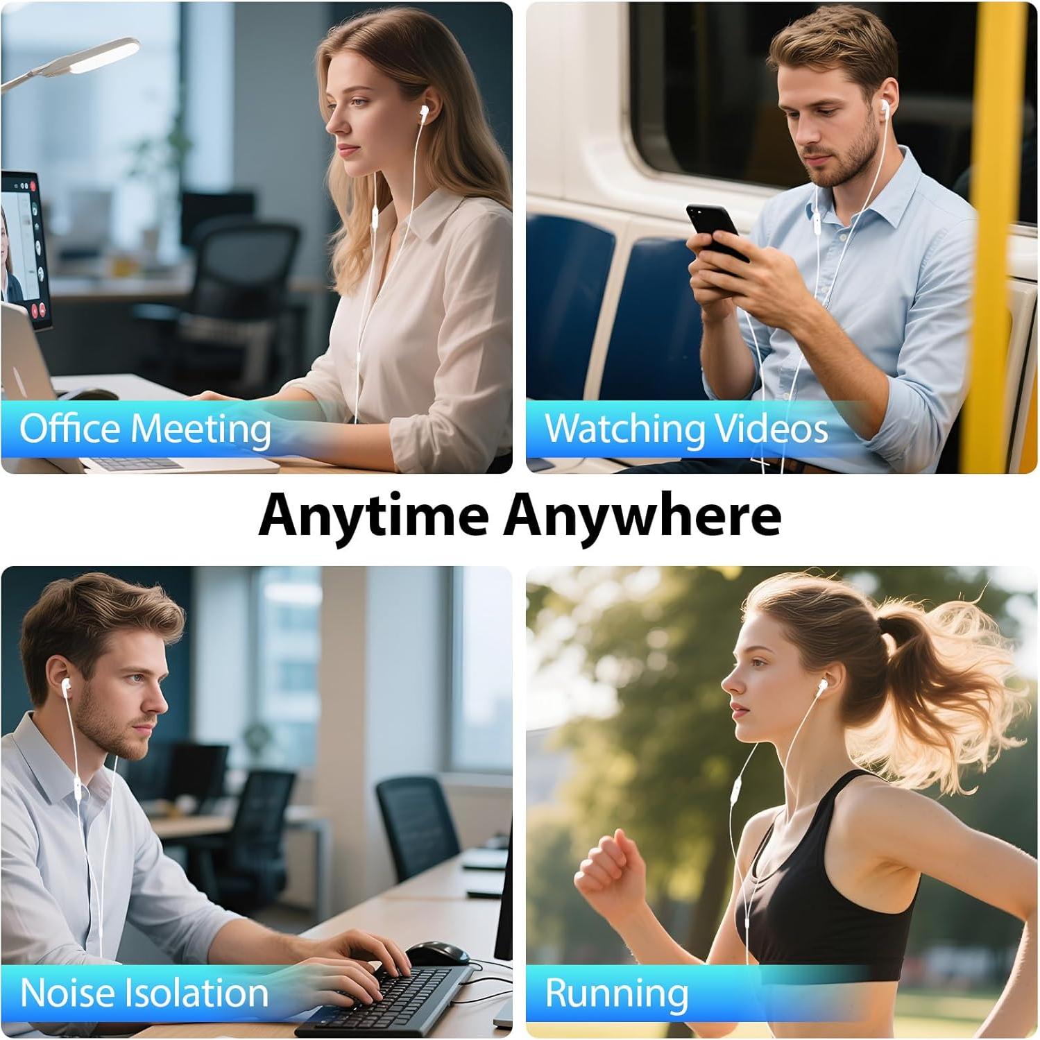 Auriculares USB C HiFi AFGHOA00117 con cancelación de ruido