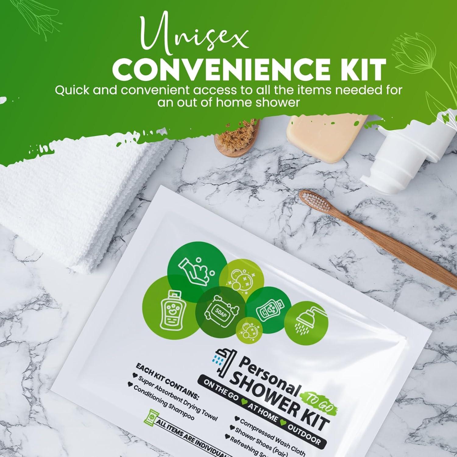 Kit de Ducha Personal Compacto pH Advantage SKG - Viajes, Gimnasio, Camping