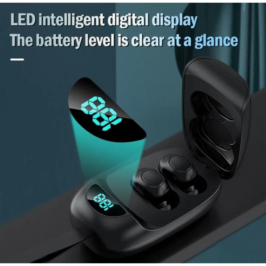 Auriculares Bluetooth VOLT PLUS TG01 IPX4 con Estuche Carga 24h