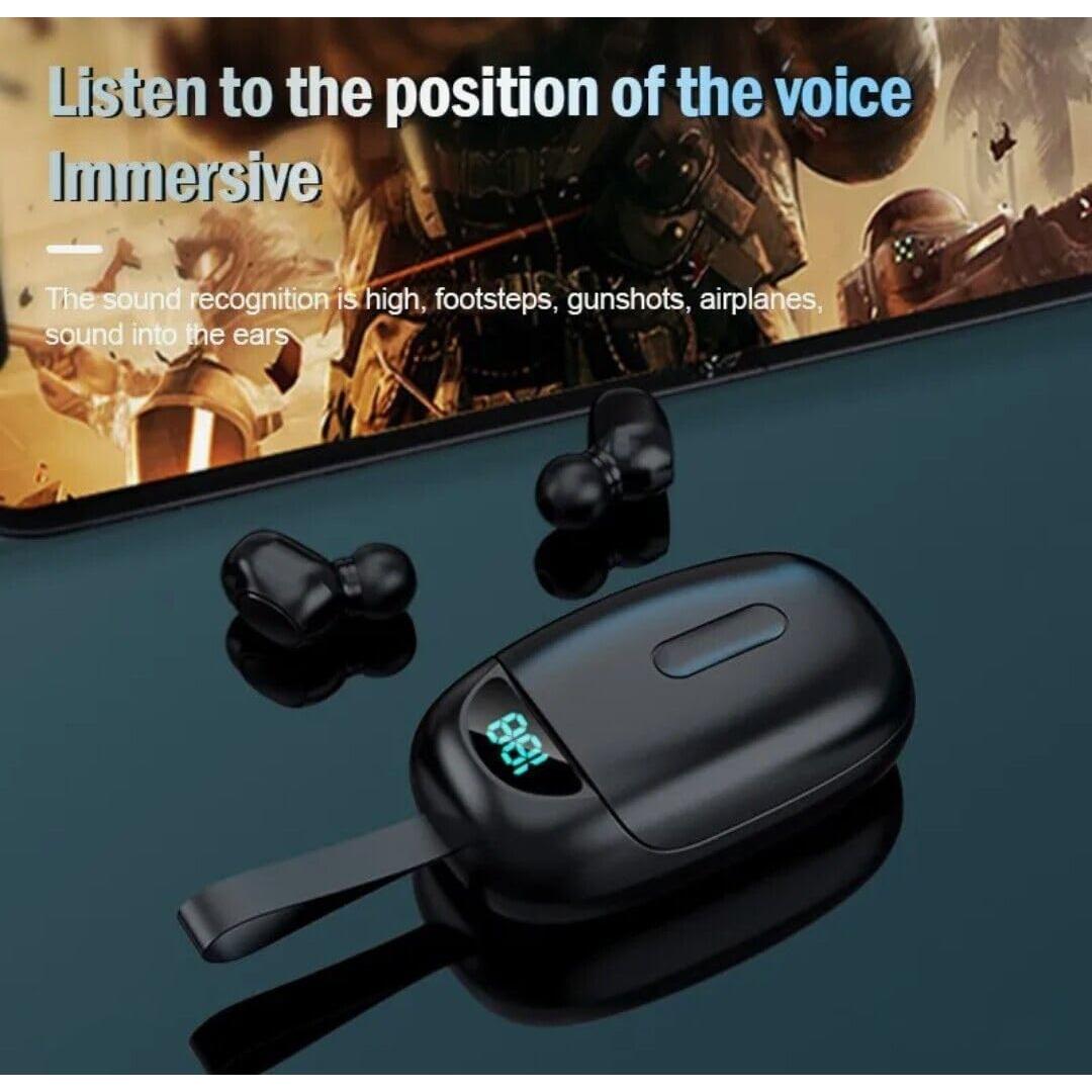 Auriculares Bluetooth VOLT PLUS TG01 IPX4 con Estuche Carga 24h