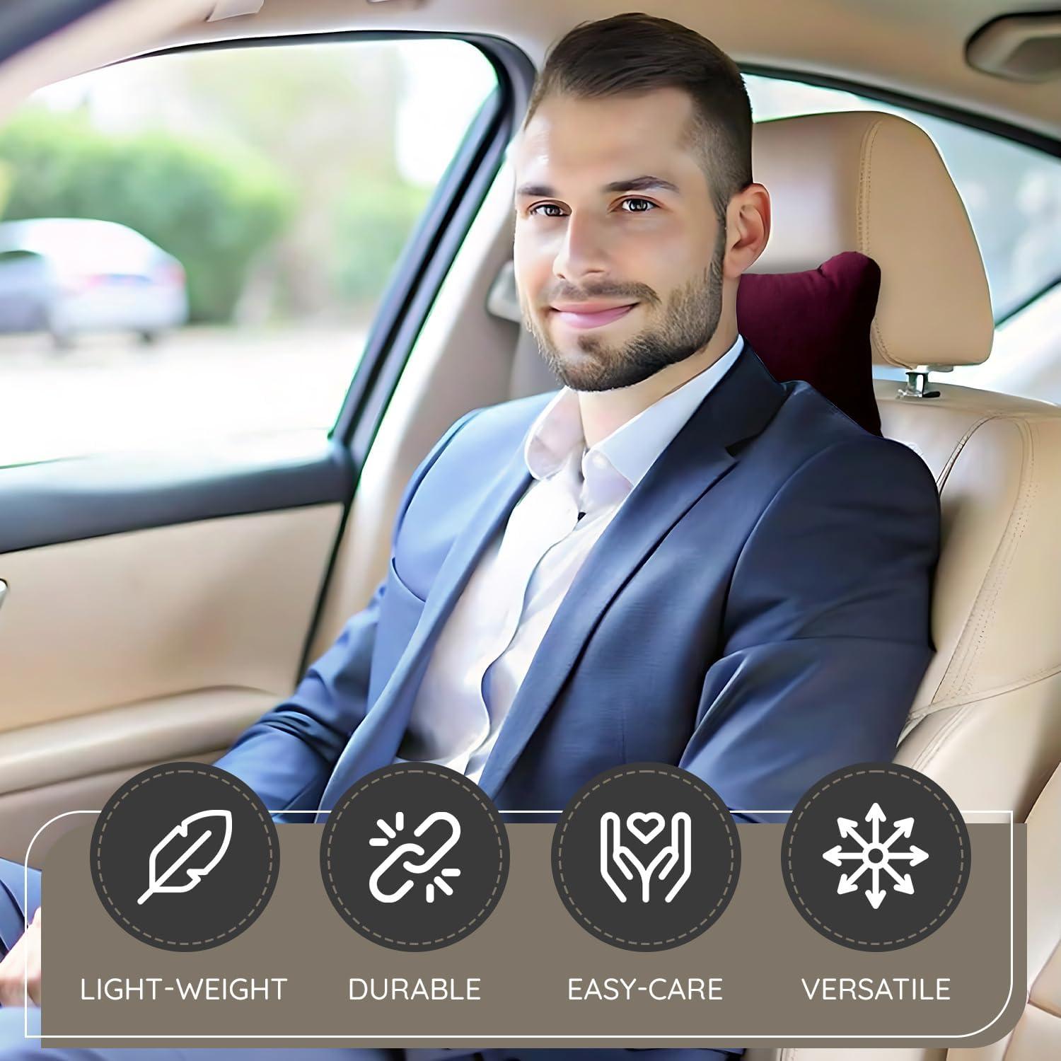 Almohada de Cuello Wear Sierra - Microfibra Suave 28x18cm