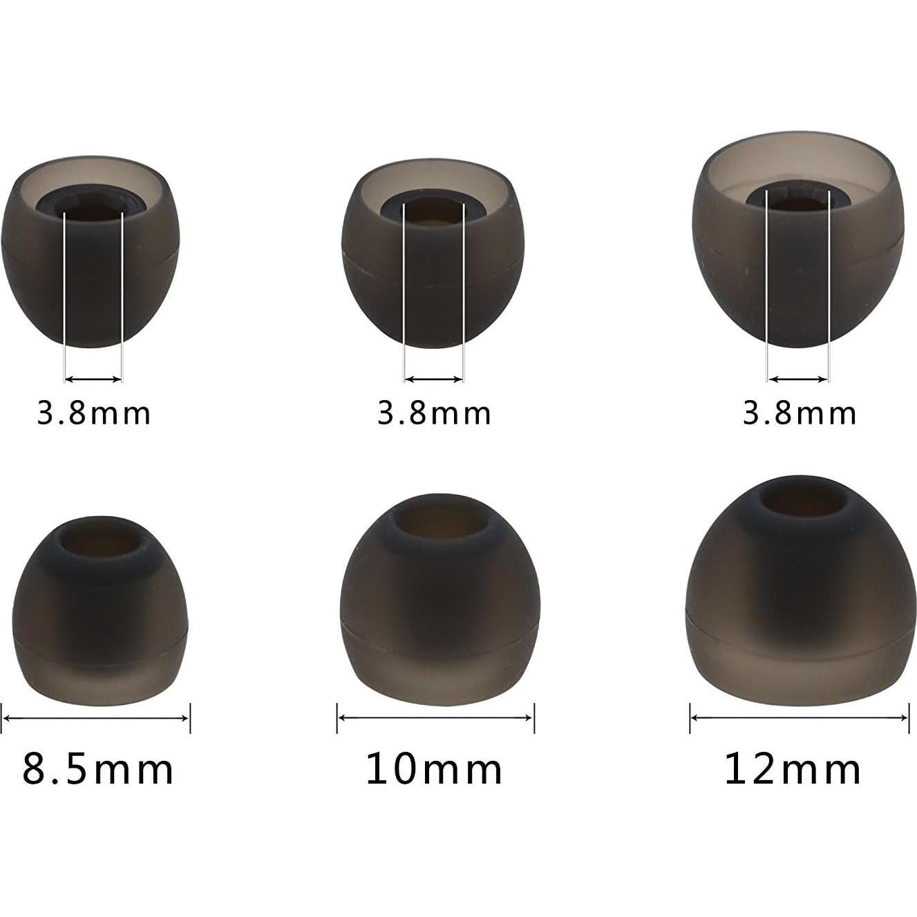 Puntas de Repuesto JNSA para Auriculares Samsung S9/S8/Note8 - 12PCS