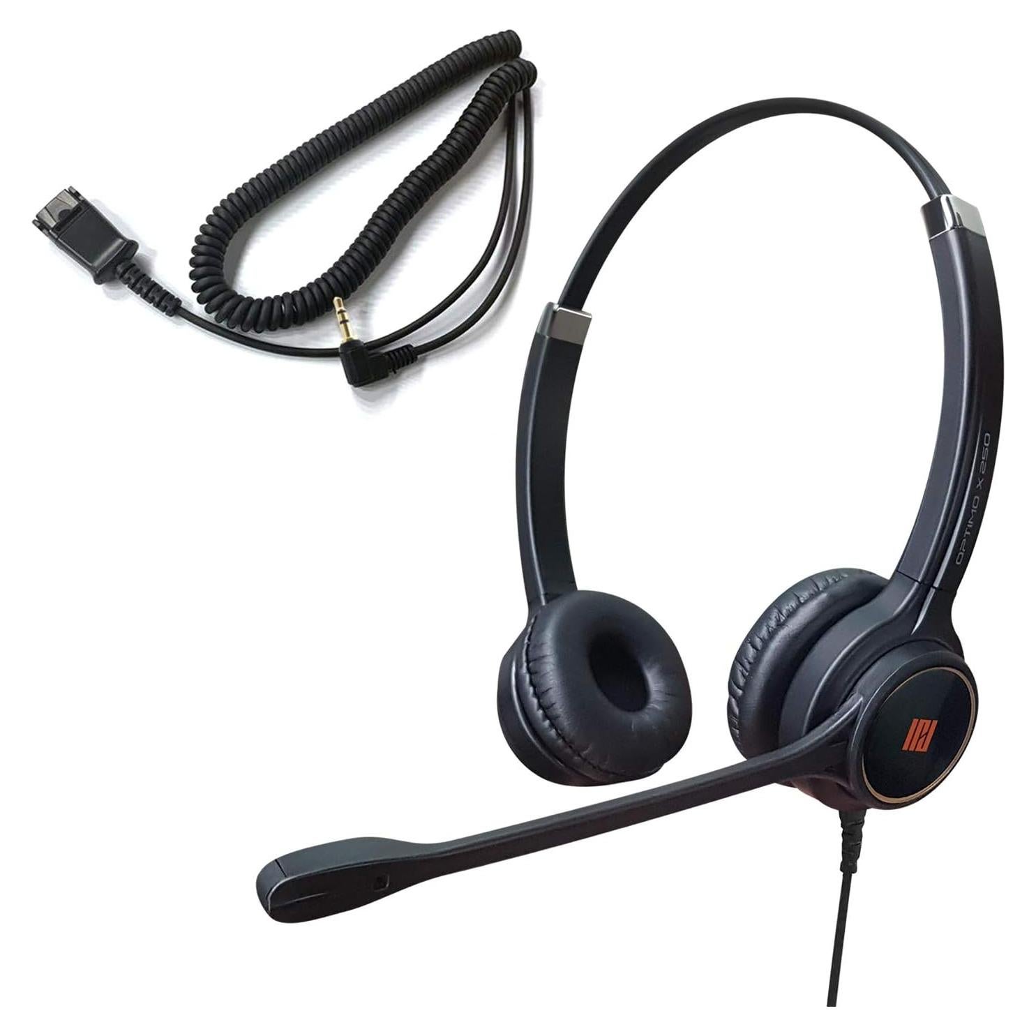 Auricular IPD IPH-255 Doble oído con micrófono cancelación ruido