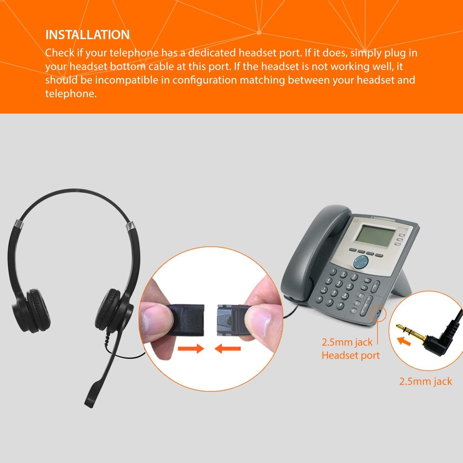 Auricular IPD IPH-255 Doble oído con micrófono cancelación ruido