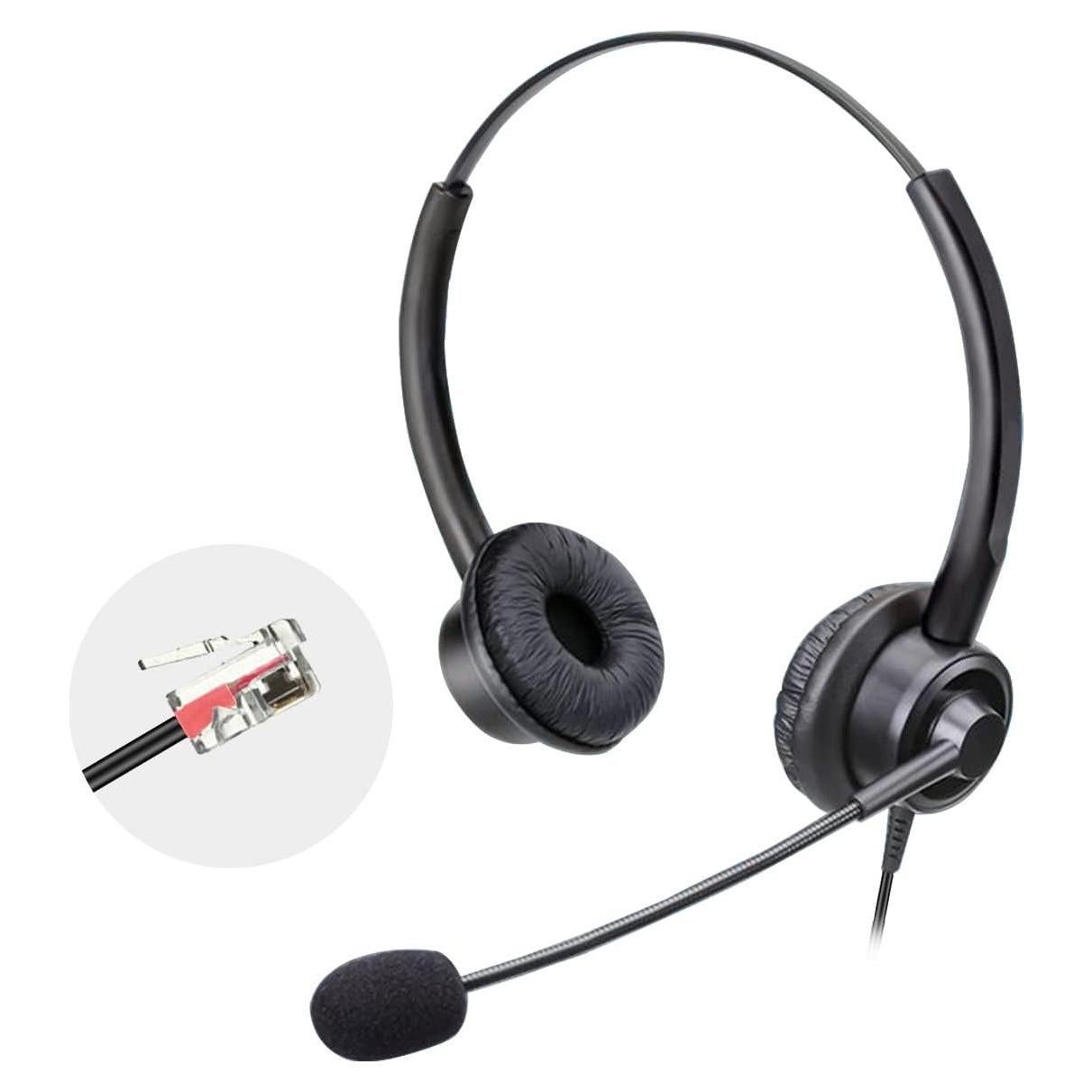 Auricular RJ9 CalleZ W201Y2 con micrófono cancelación ruido