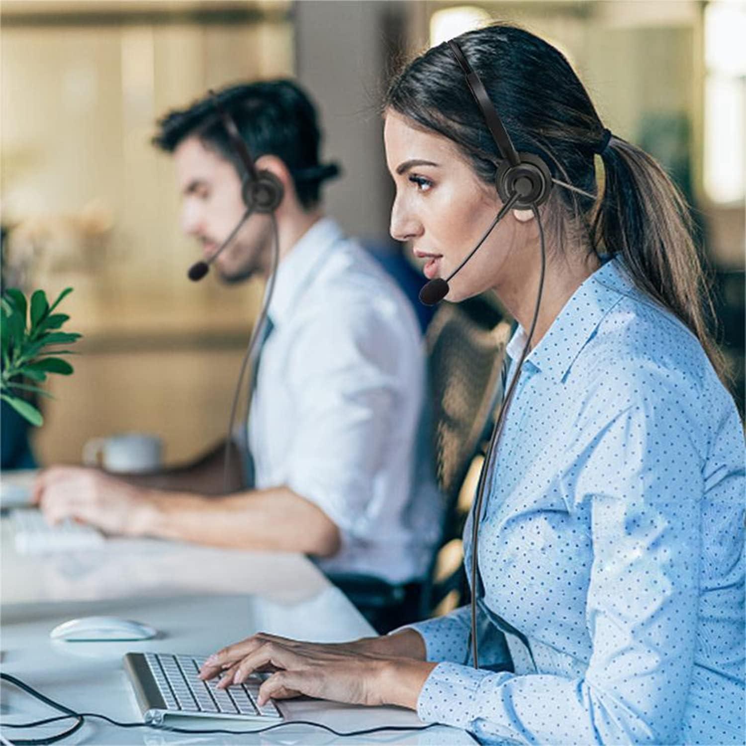 Auricular RJ9 CalleZ W201Y2 con micrófono cancelación ruido