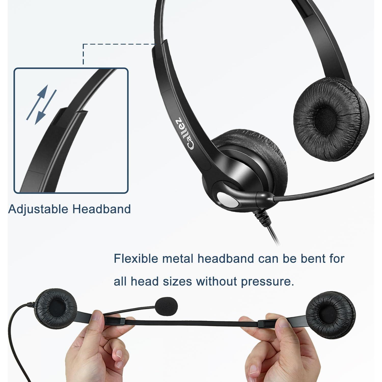 Auricular de Teléfono Callez GC300D1 con Micrófono 2.5mm