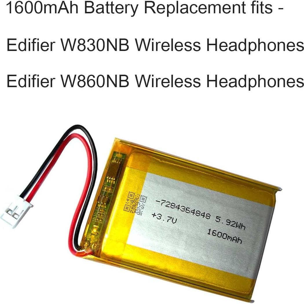 Batería de Reemplazo 3.7V 1600mAh AOLIKES para Auriculares Edifier