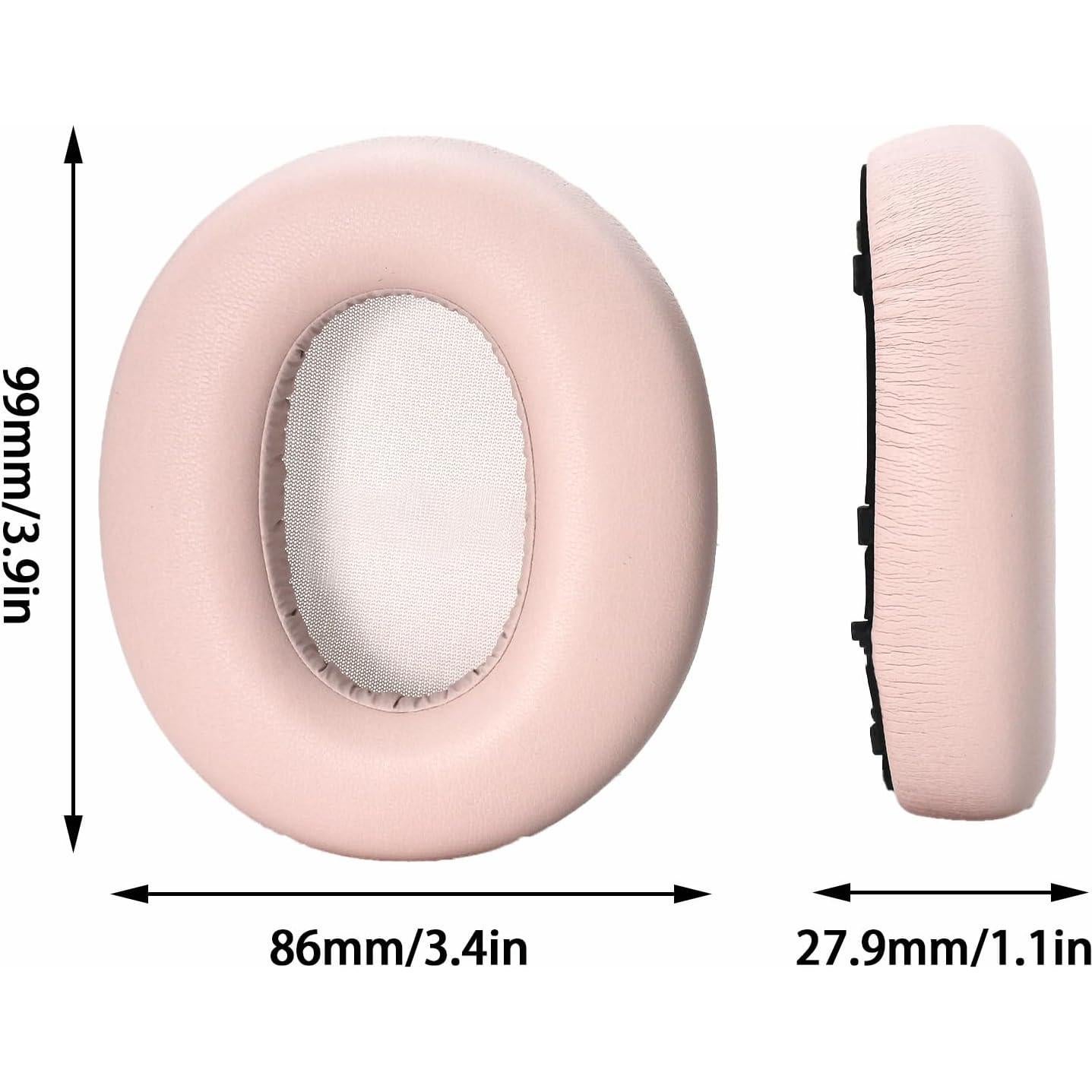 Almohadillas de Reemplazo Edifier W820NB Espuma Memoria Rosa