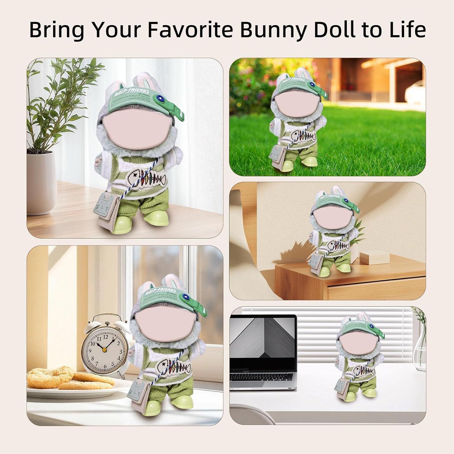 Conjunto de Ropa para Muñeca de 17cm Mengudig - 6 Piezas Elegantes