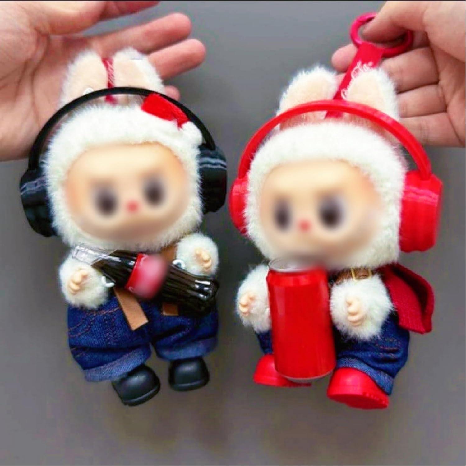 Conjunto de Ropa para Muñeca Labubu 17cm - Uniforme de Trabajo 3 Piezas