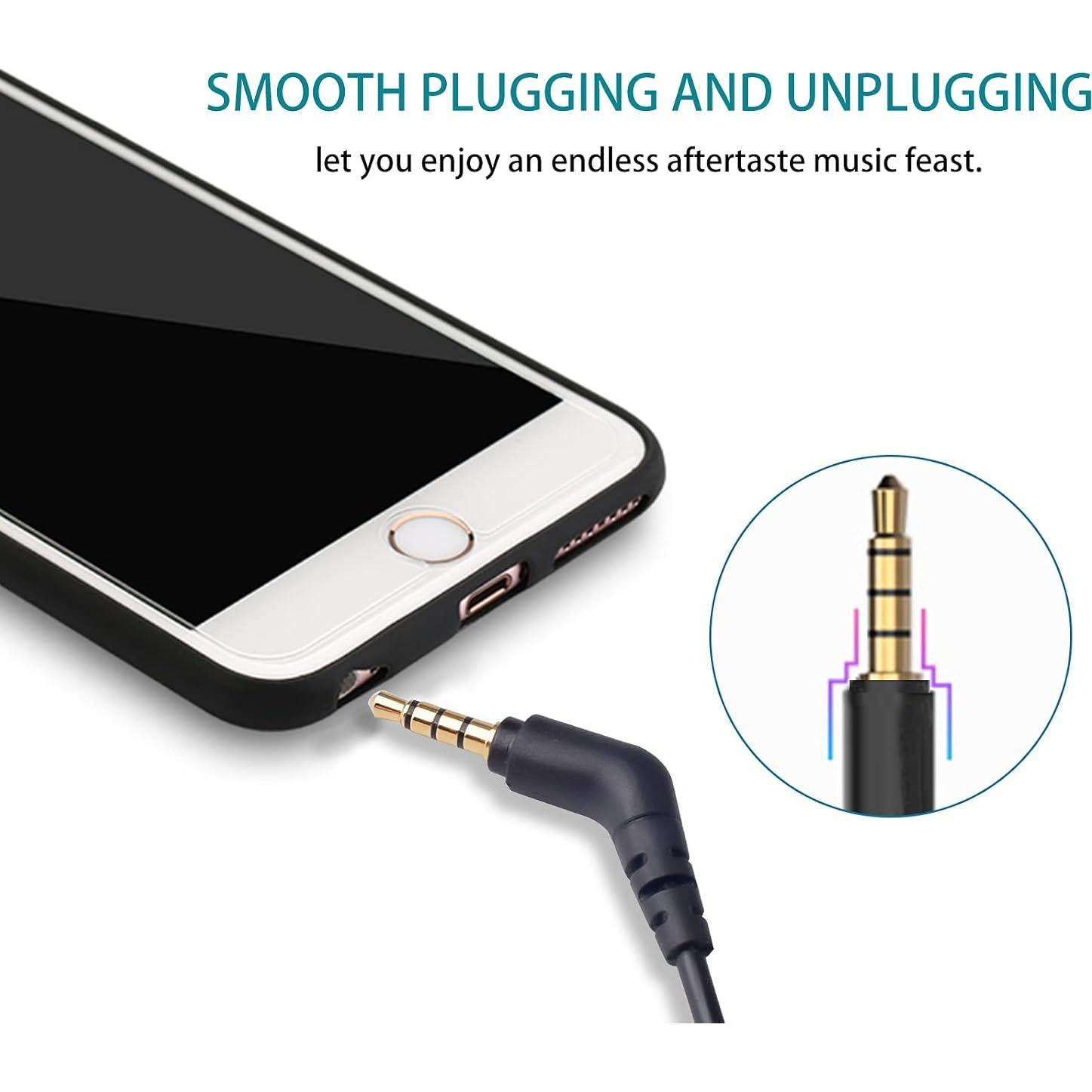 Cable Aux 2.5mm a 3.5mm Alitutumao 1.5m para Auriculares