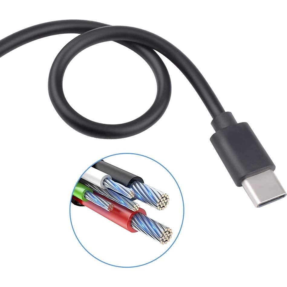 Cable de Carga USB Tipo-C Toeasor 1m Compatible Auriculares