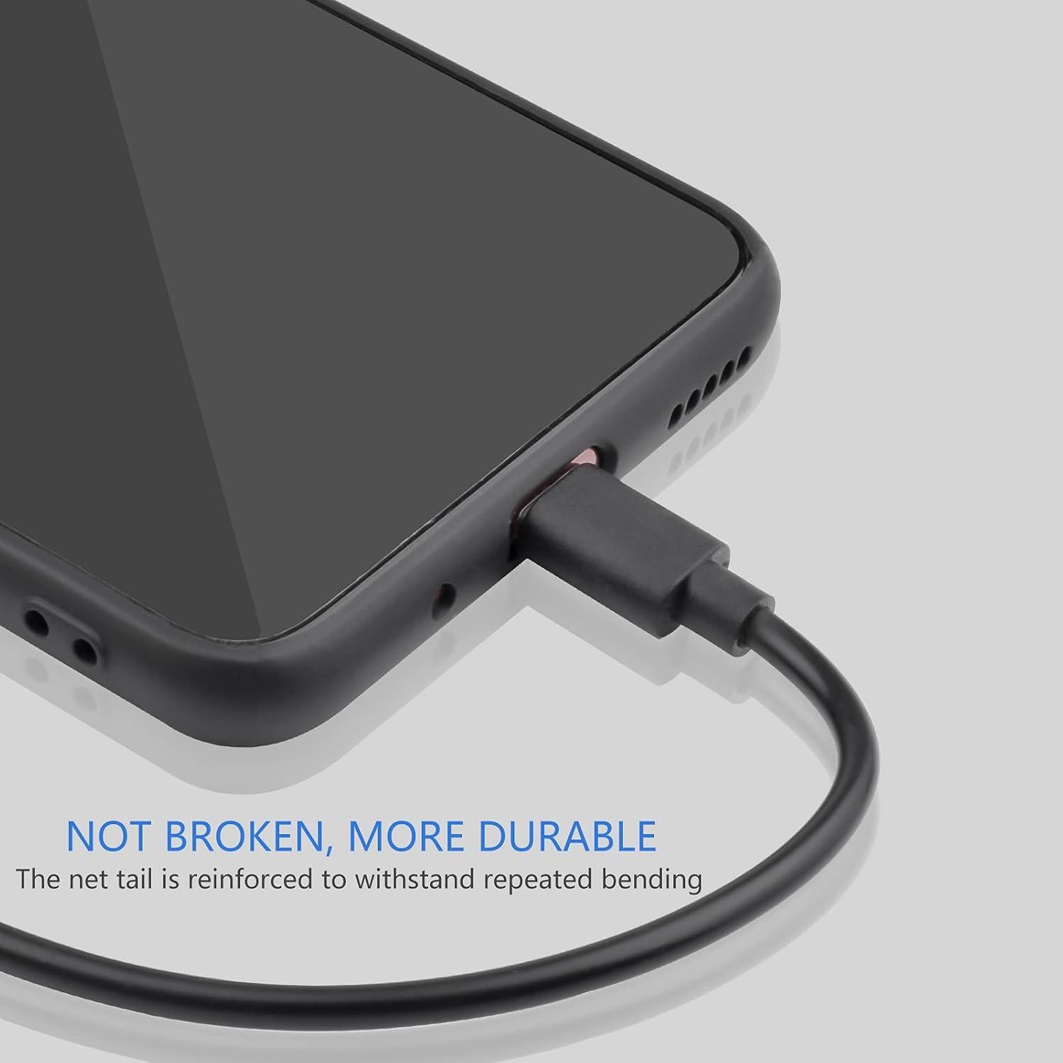 Cable de Carga USB Tipo-C Toeasor 1m Compatible Auriculares