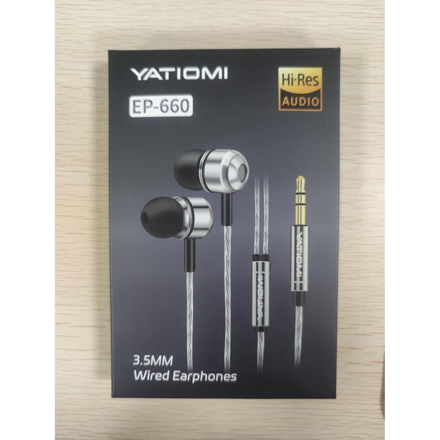 Auriculares Intrauditivos Yatloml EP-660B con Cable 3.5mm
