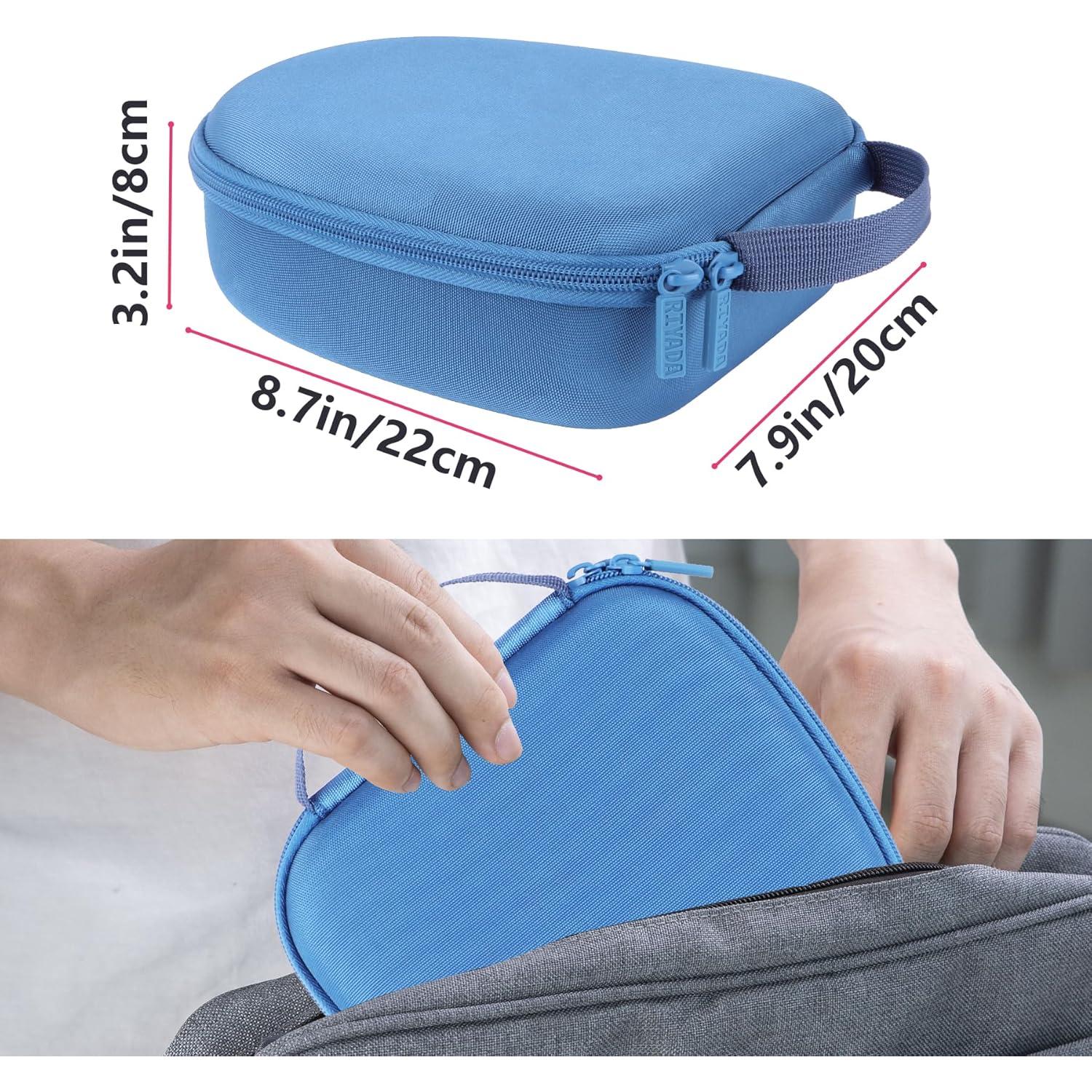 Funda Dura RIYADAone para Auriculares Sony WH-1000XM6 Azul