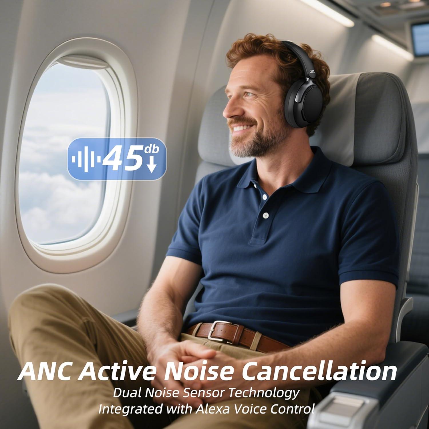 Auriculares Inalámbricos Taidu P06 con ANC y 160 Horas de Batería