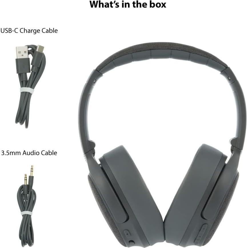 Amazon Fire HD 10 tablet (32 GB, Black) Noise Cancelling Headphone Bundle