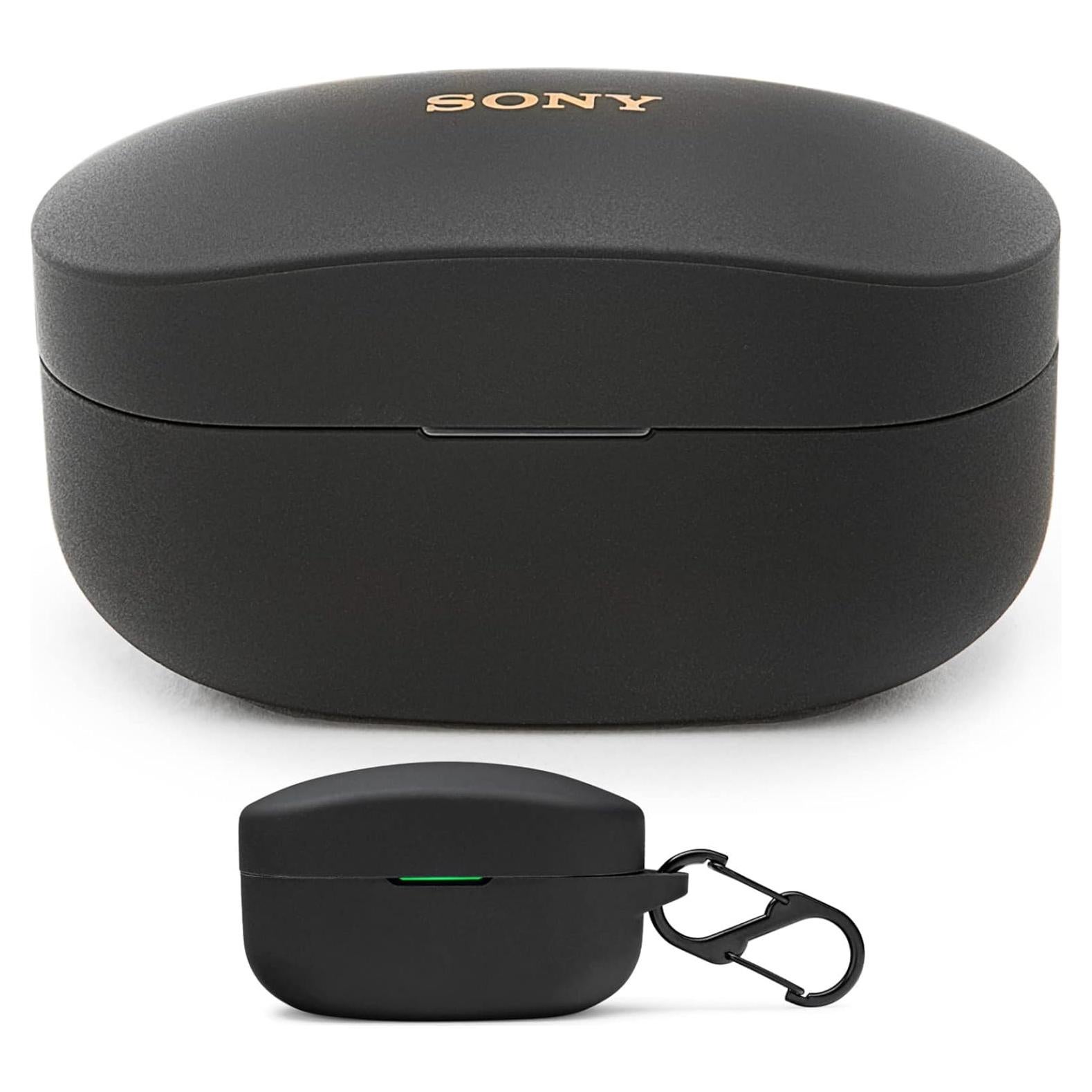 Estuche de Carga OEM Sony WF-1000XM4 Negro + Silicona