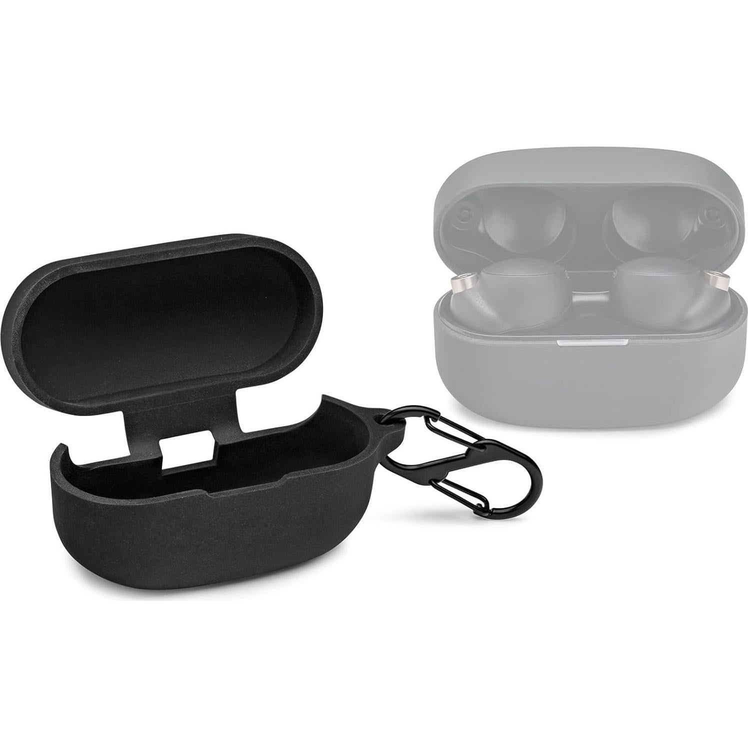 Estuche de Carga OEM Sony WF-1000XM4 Negro + Silicona