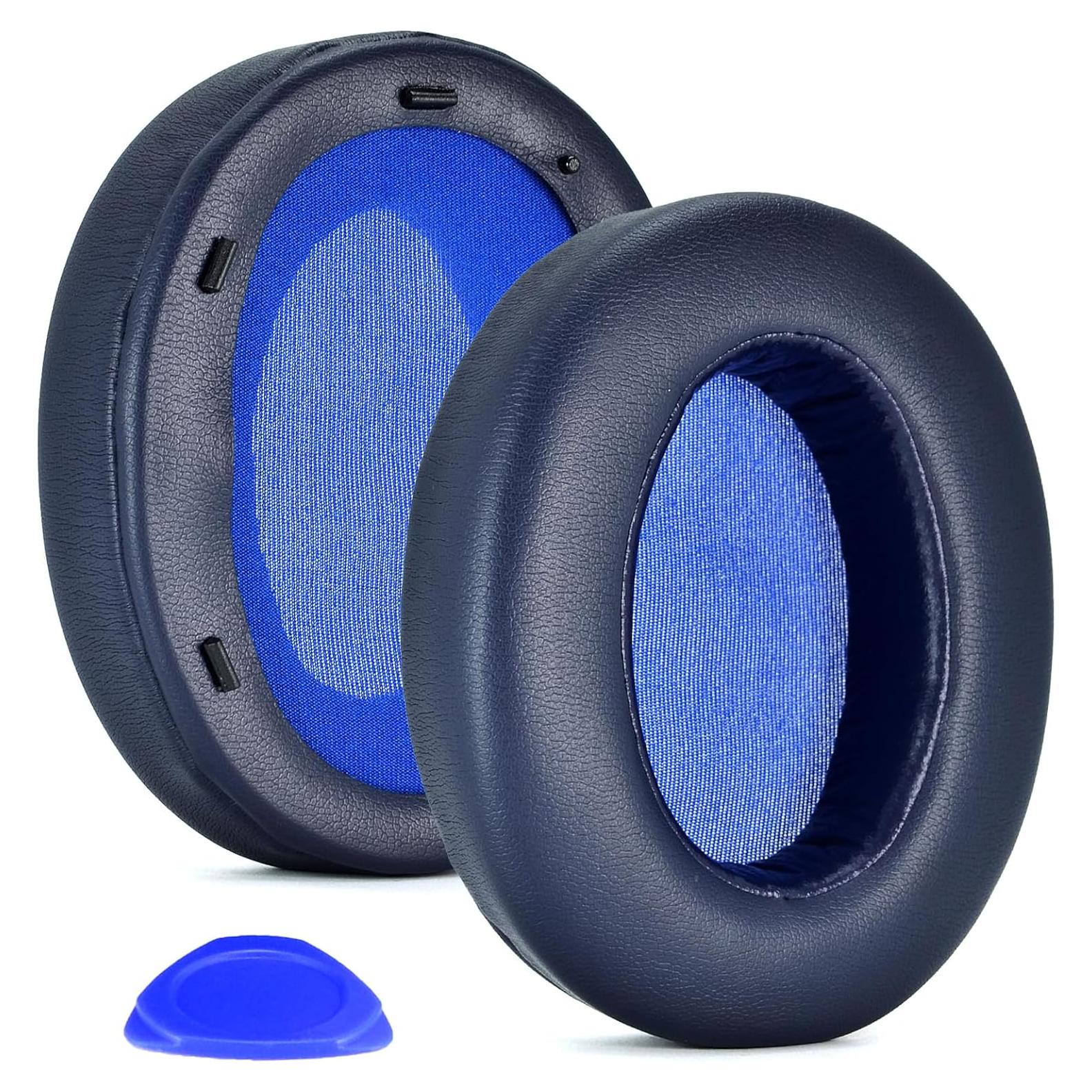Almohadillas de Reemplazo Defean para Sony WH-XB910N Azul