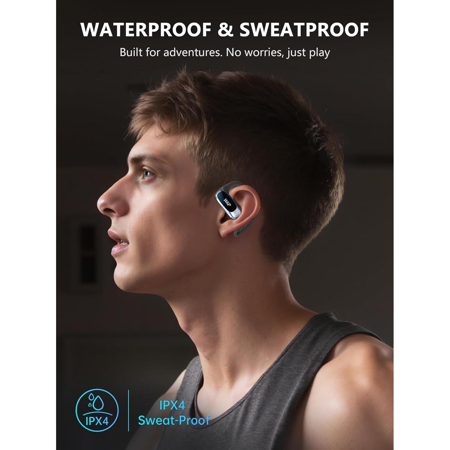 Auriculares Inalámbricos W&P OpenZone - Conducción Ósea, 28h Batería