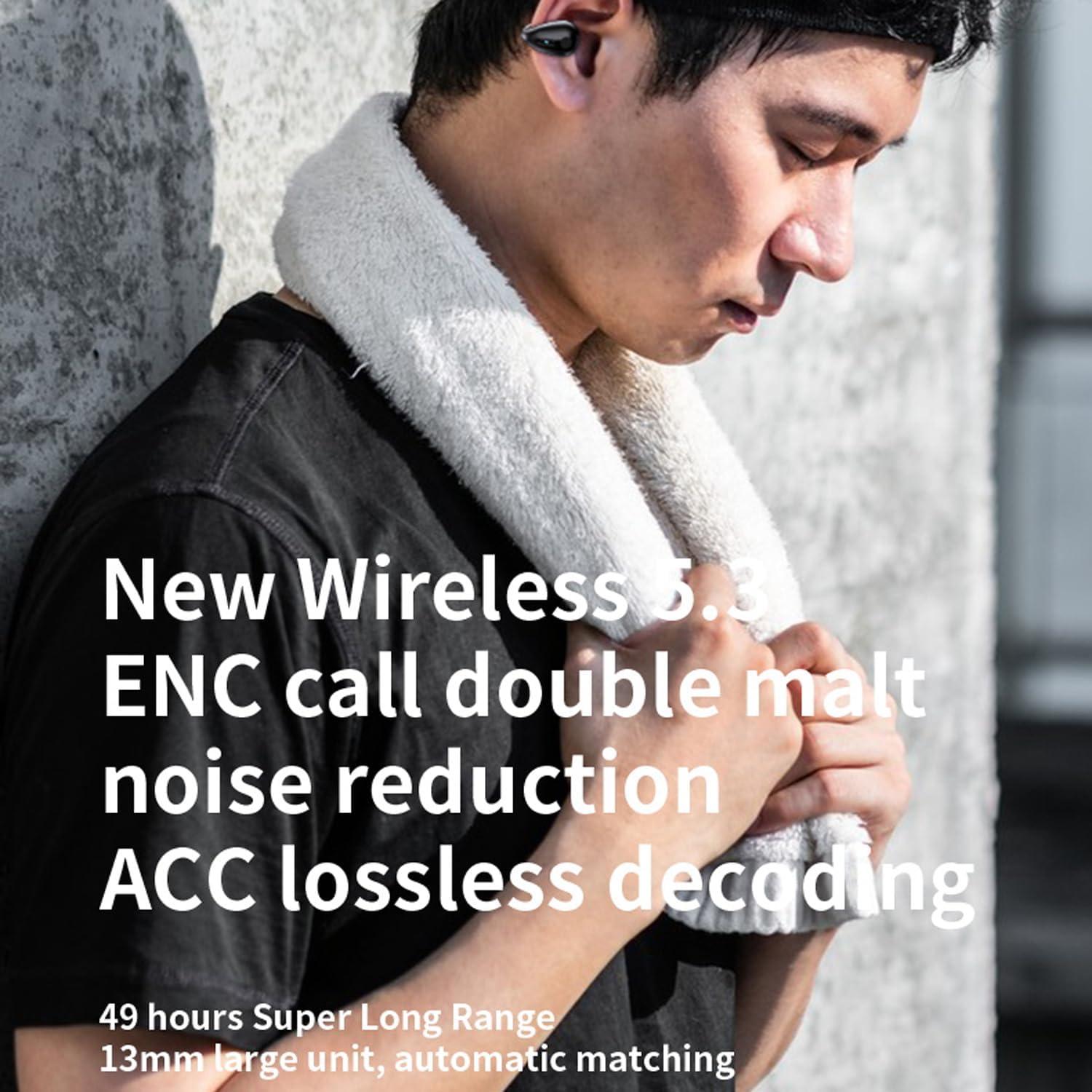 Auriculares Inalámbricos Bluetooth Q80 con Estuche Carga LED